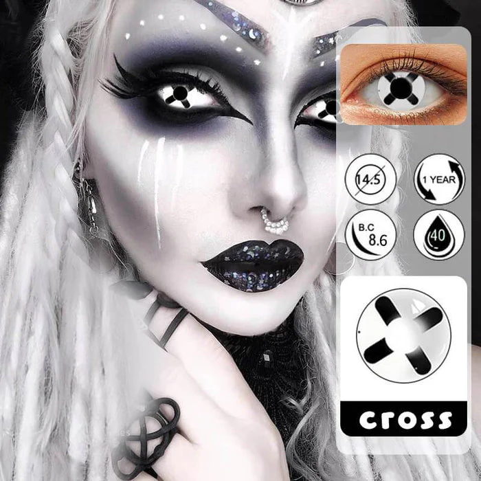 Cross Cosplay Contact Lenses