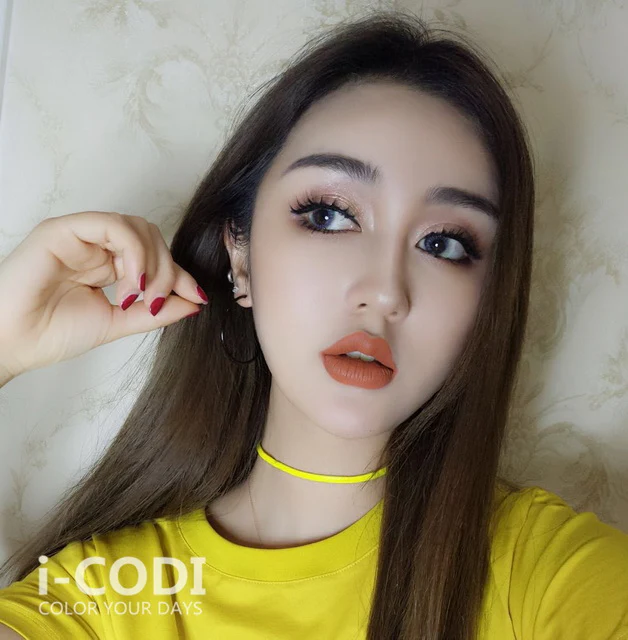 Alice Green Yearly Color Contact Lenses【Prescription】