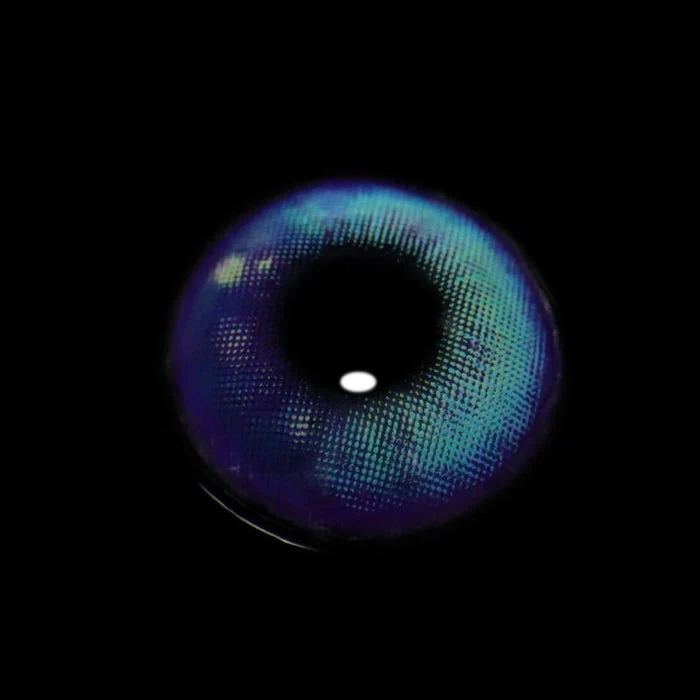 【HOT】Girl Tears Blue Color Contact Lenses