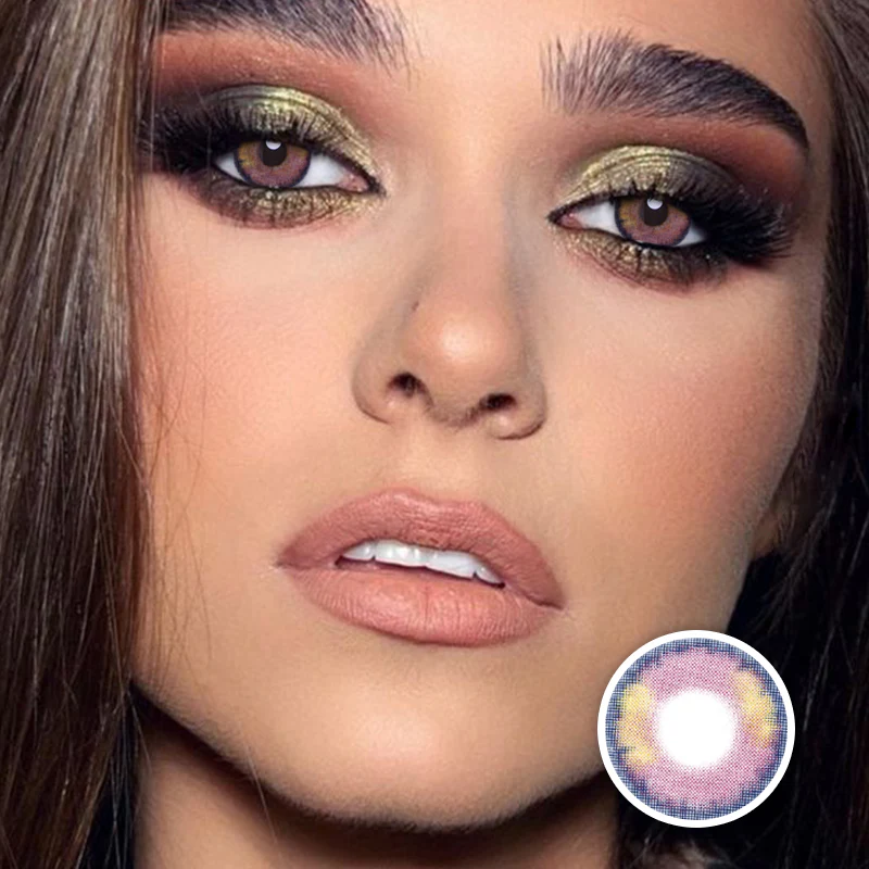 Cherry Purple Color Contact Lenses