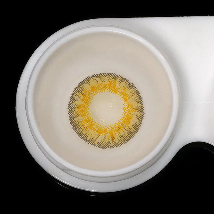 Three Tone Hazel Color Contact Lenses【Prescription】