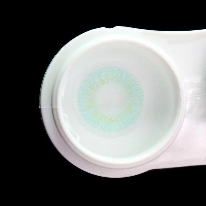 1-Day 10Pcs Cherry Nattier Blue Color Contact Lenses