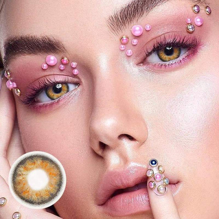 Opal Brown Color Contact Lenses