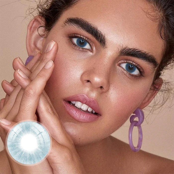 Hidrocor Azul Blue Color Contact Lenses【Prescription】