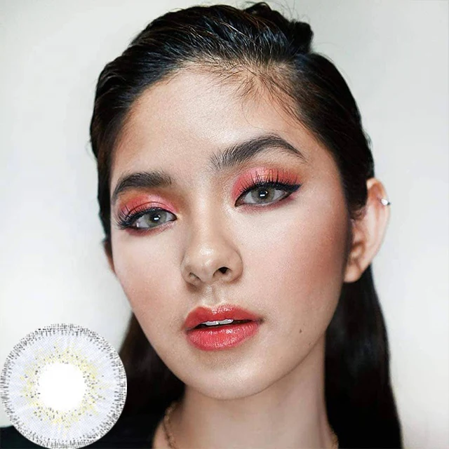 1-Day 10Pcs Dream Polaris Grey Color Contact Lenses