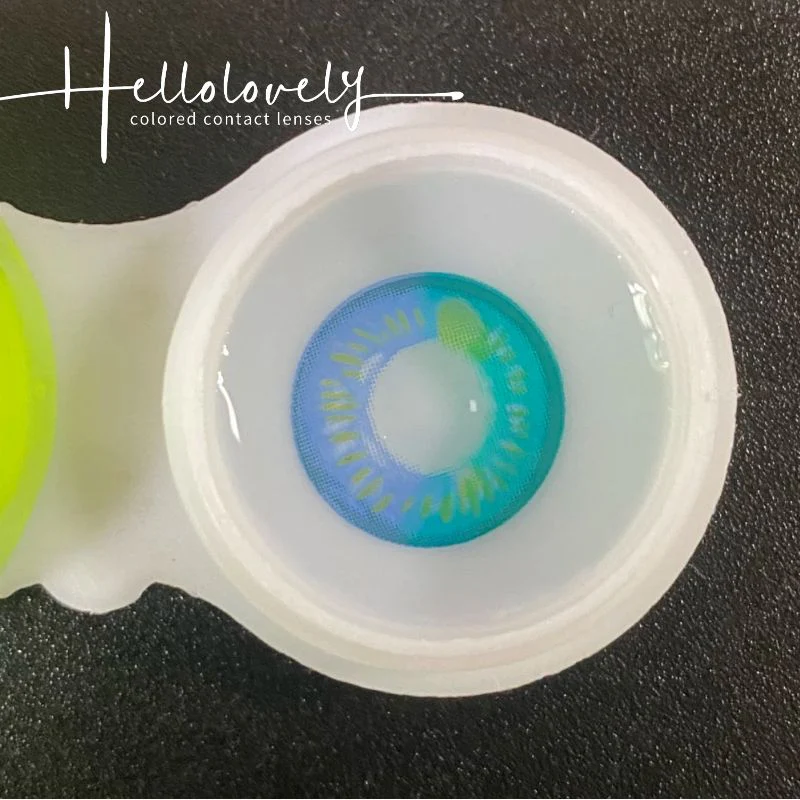 Anime Green Crazy Contact Lenses