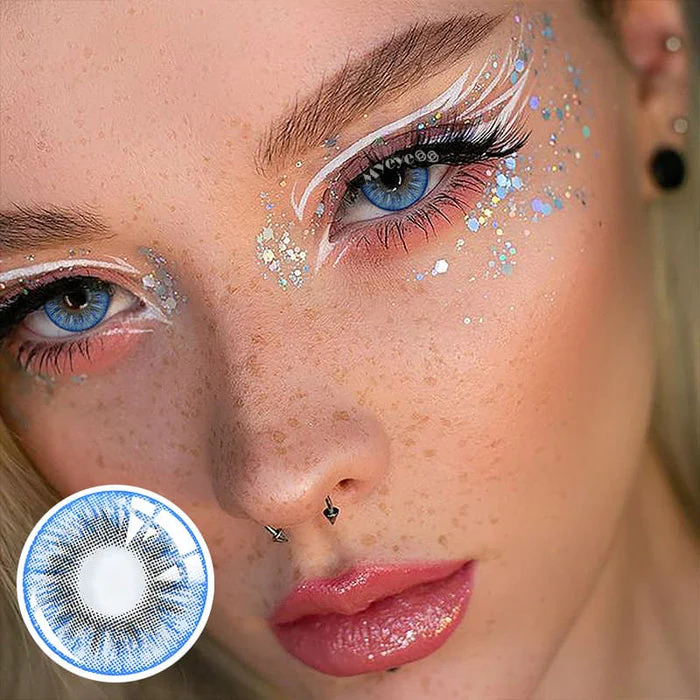 Glacier Blue Color Contact Lenses