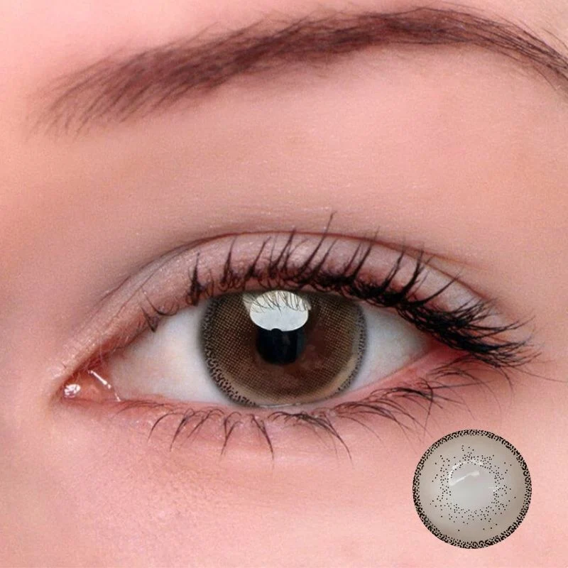 Edge Brown Color Contact Lenses【Prescription】