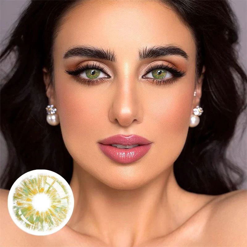【2023 NEW】Monet Green Color Contact Lenses
