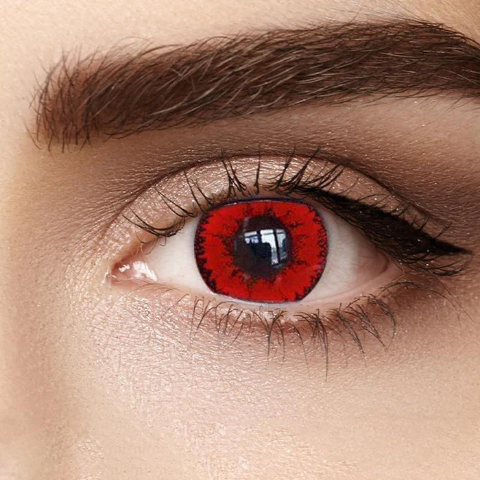 Little Devil Red Color Contact Lenses