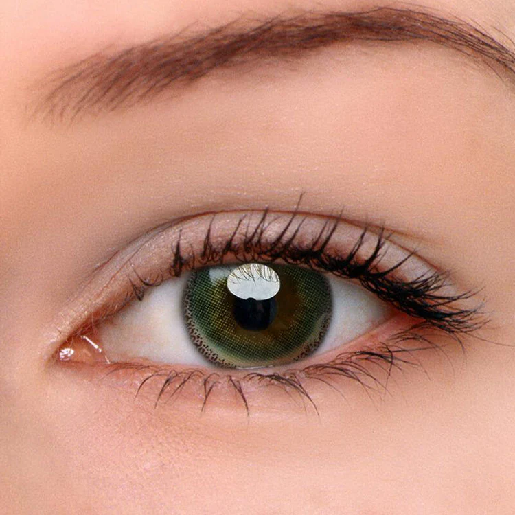 Edge Green Color Contact Lenses【Prescription】