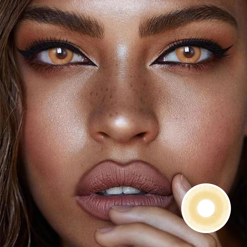 【NEW】Pixie Brown Daily Disposable 10Pcs Color Contact Lenses