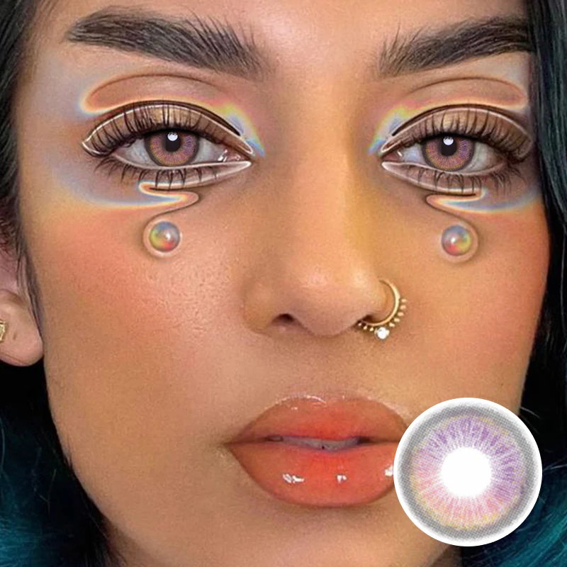 Firmament Purple Color Contact Lenses