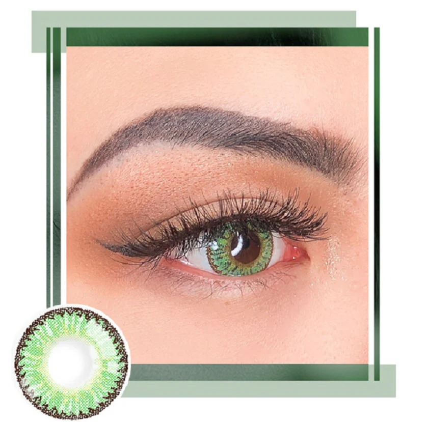 Doudou Green Color Contact Lenses