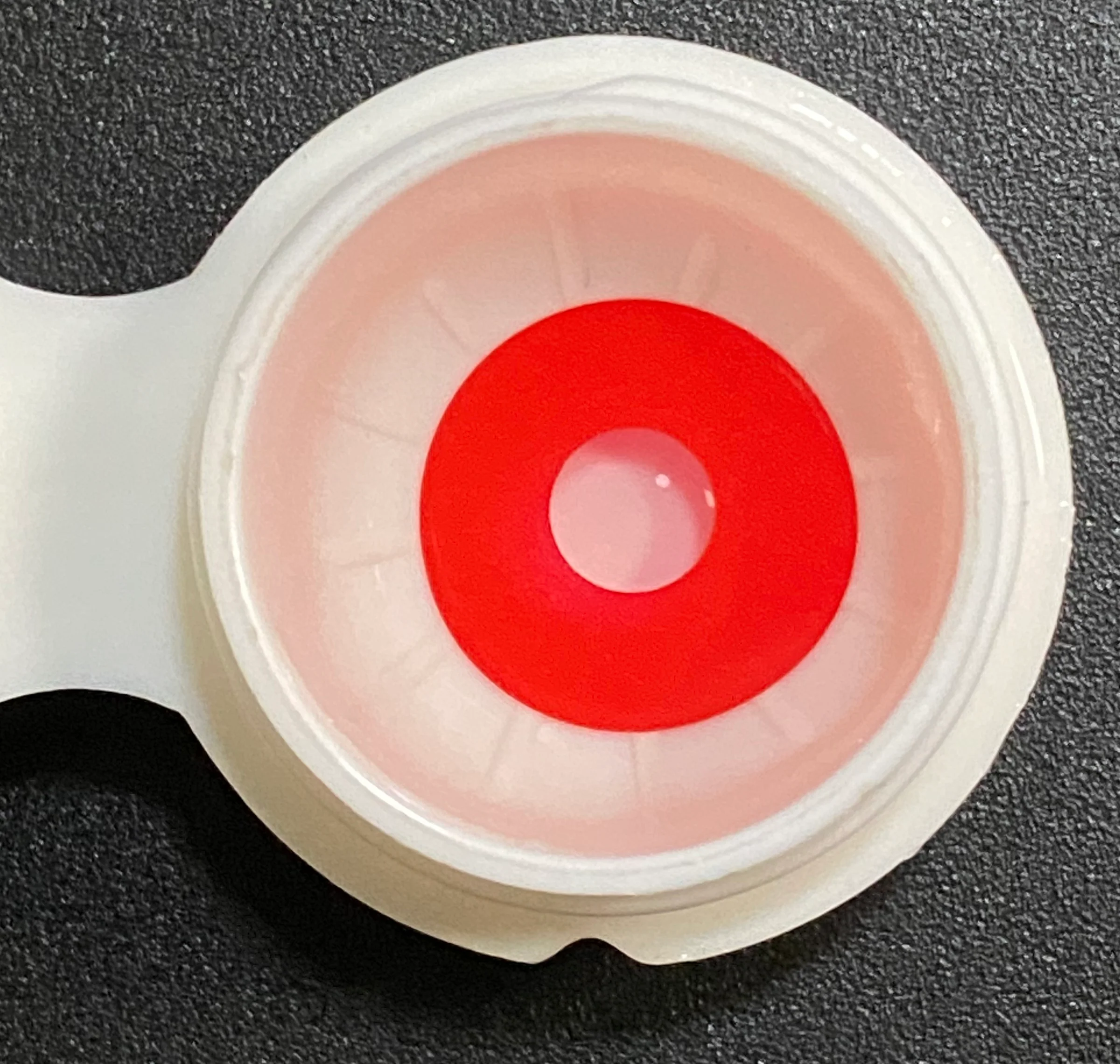 Red Block Halloween Color Contact Lenses