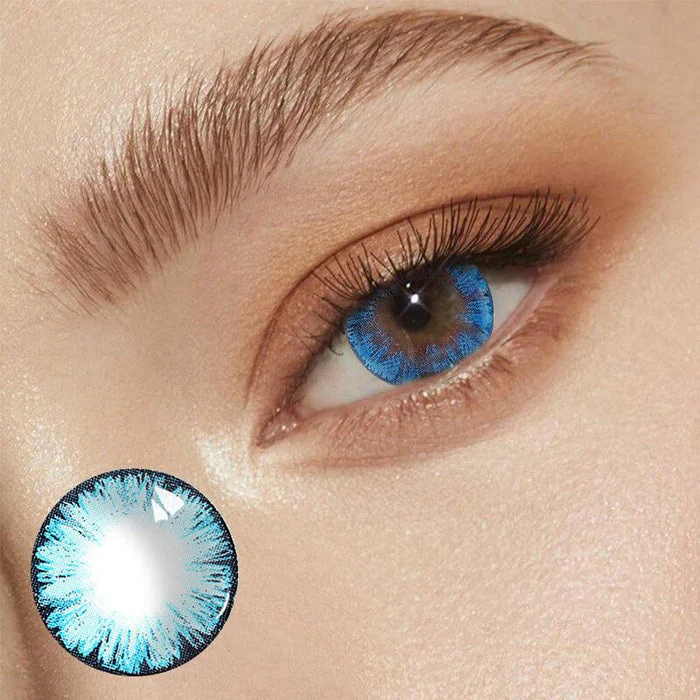 Big Girl Eye Blue Color Contact Lenses【PRESCRIPTION】