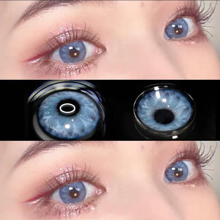 GEM Blue Color Contact Lenses