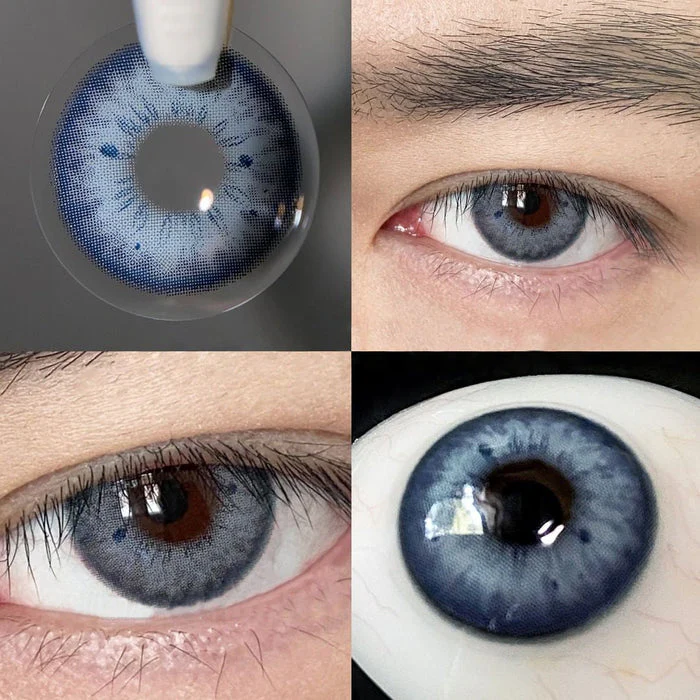 1-Day 10Pcs HC Blue Color Contact Lenses