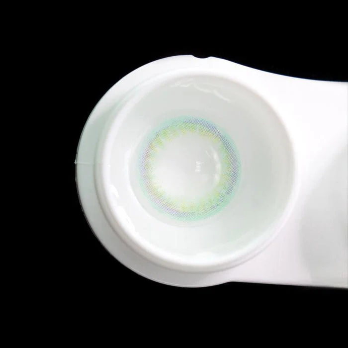 Rainbow Green Color Contact Lenses