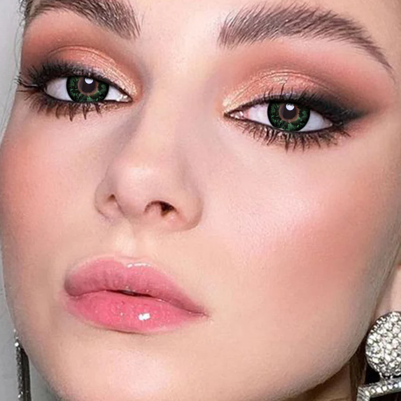 Ice Cream Green Color Contact Lenses