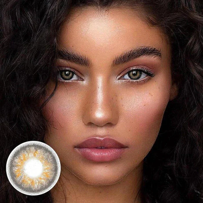 Opal Brown Color Contact Lenses