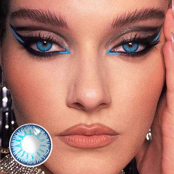 Mystery Blue Color Contact Lenses