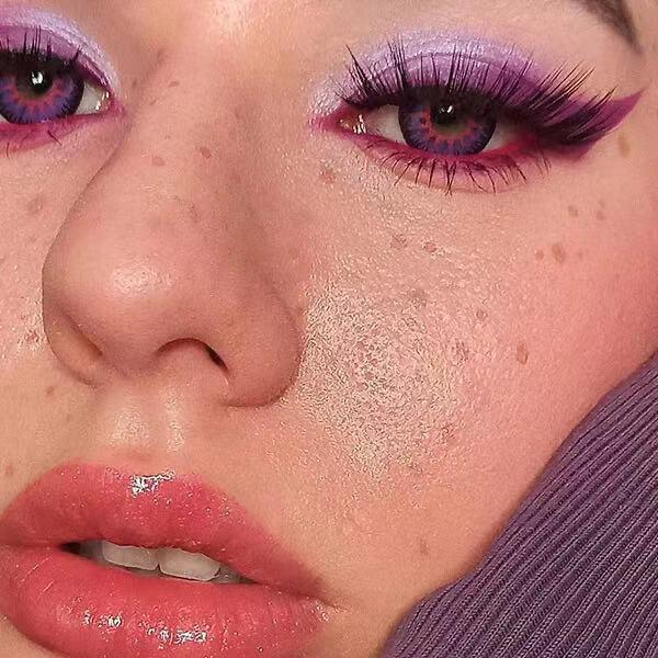 Mystery Purple Color Contact Lenses