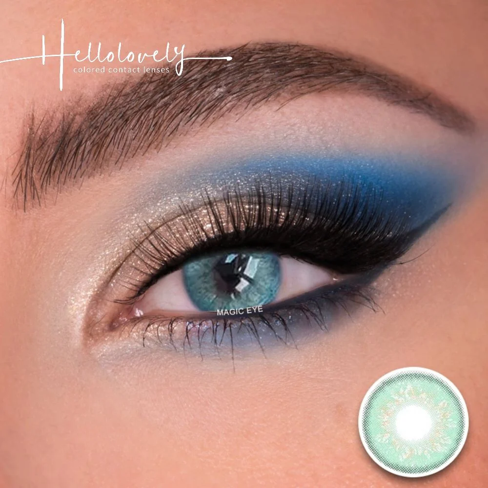 Russain Green Color Contact Lenses