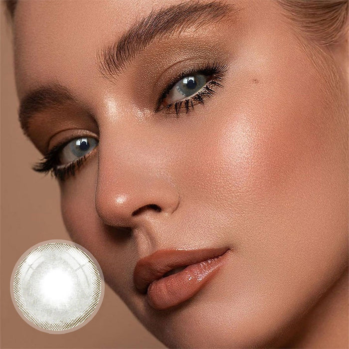 Rain Bassia Gray Color Contact Lenses【Prescription】