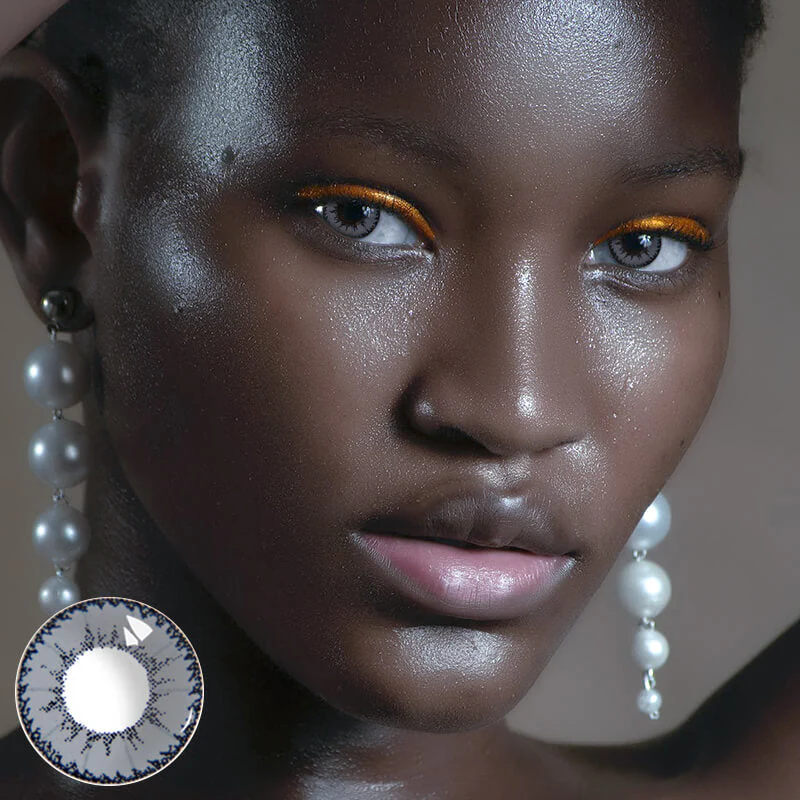 1-Day 10Pcs Devil Gray Daily Disposable 10Pcs Color Contact Lenses