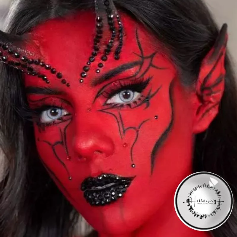 Harajuku Gray Cosplay Contact Lenses