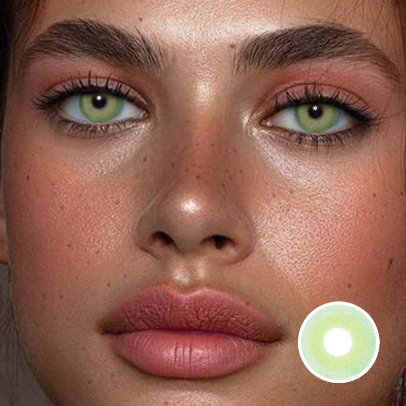 【NEW】Pixie Green Daily Disposable 10Pcs Color Contact Lenses