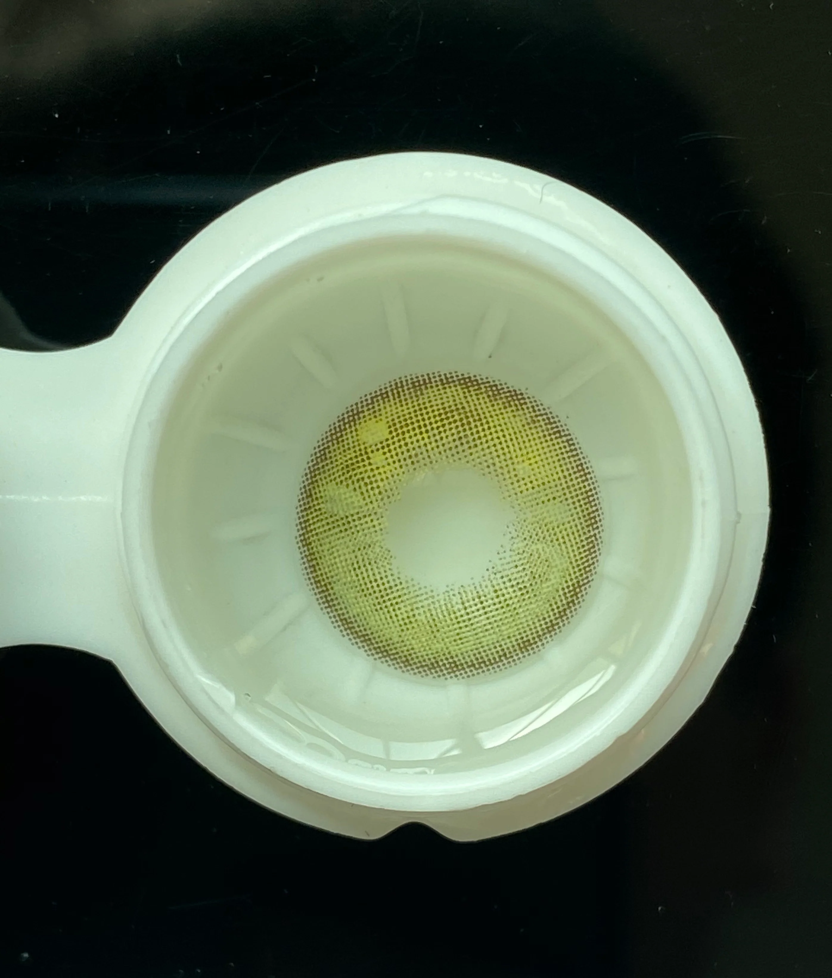 Girl Tears Honey Color Contact Lenses