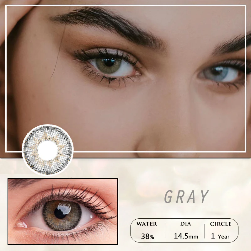 Angel Ice Grey Color Contact Lenses【PRESCRIPTION】