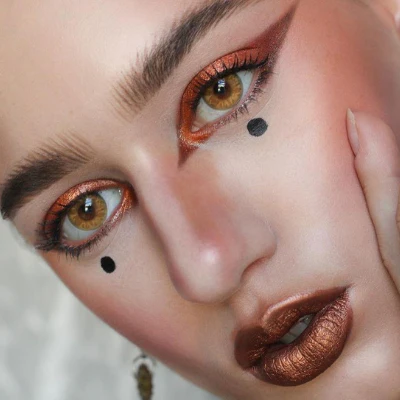 GEM Brown Color Contact Lenses