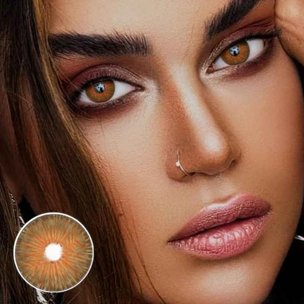 New York Hazel Daily Disposable 10Pcs Color Contact Lenses