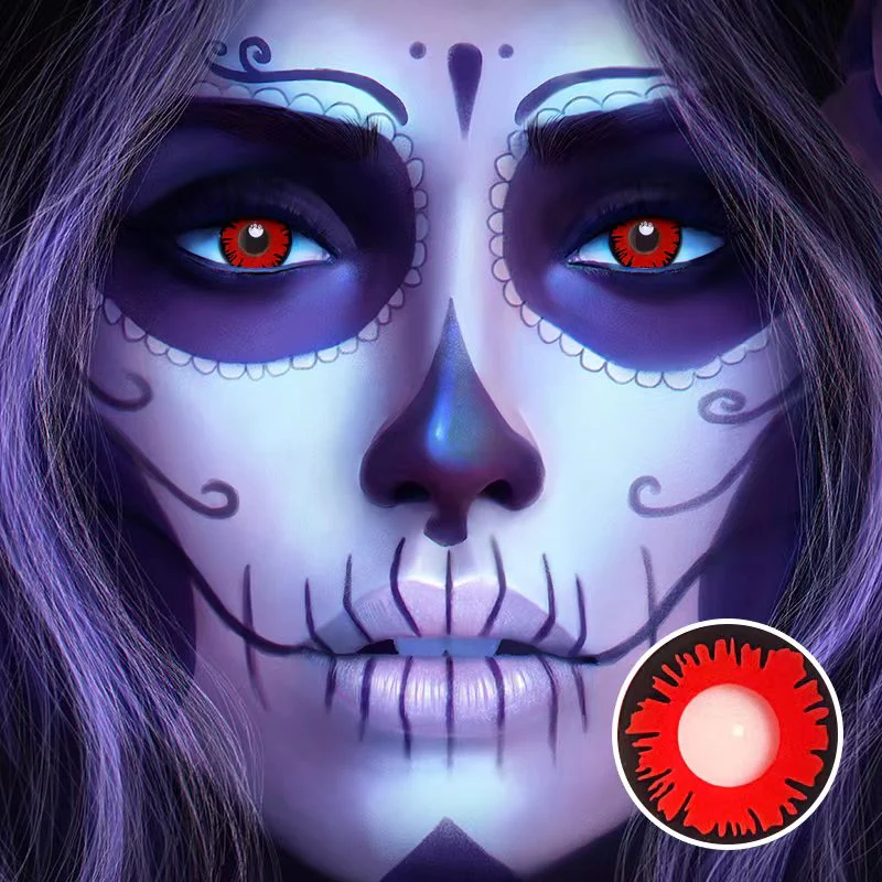 Wilight bella Red K23 Halloween Color Contact Lenses