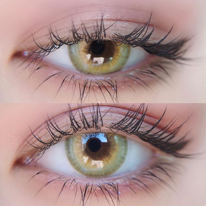 【2022 NEW】La Girl Green Color Contact Lenses