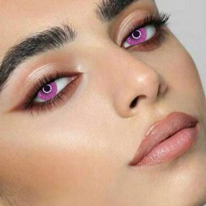 Lee Bible Pink Color Contact Lenses