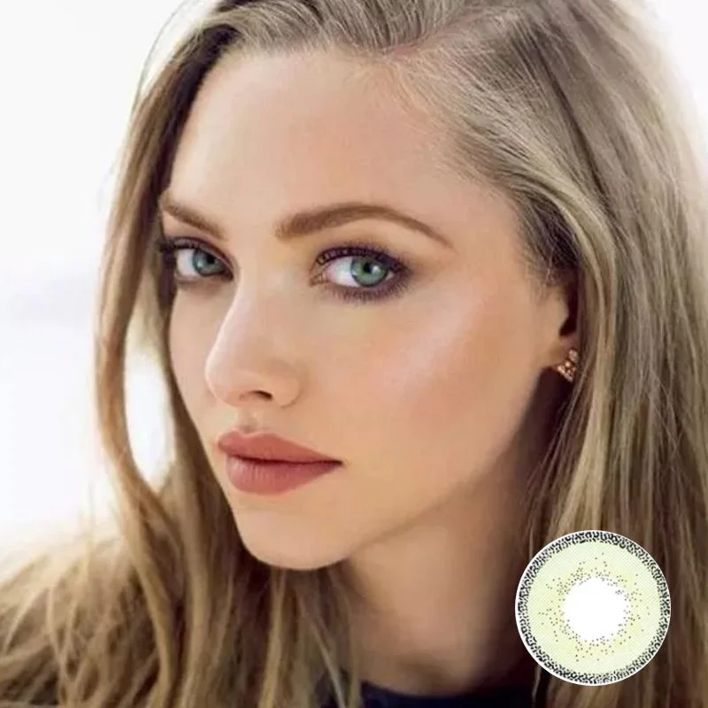 Edge Green Color Contact Lenses【Prescription】