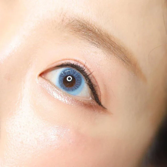 1-Day 10Pcs Lee Bible Blue Daily Disposable 10Pcs Color Contact Lenses