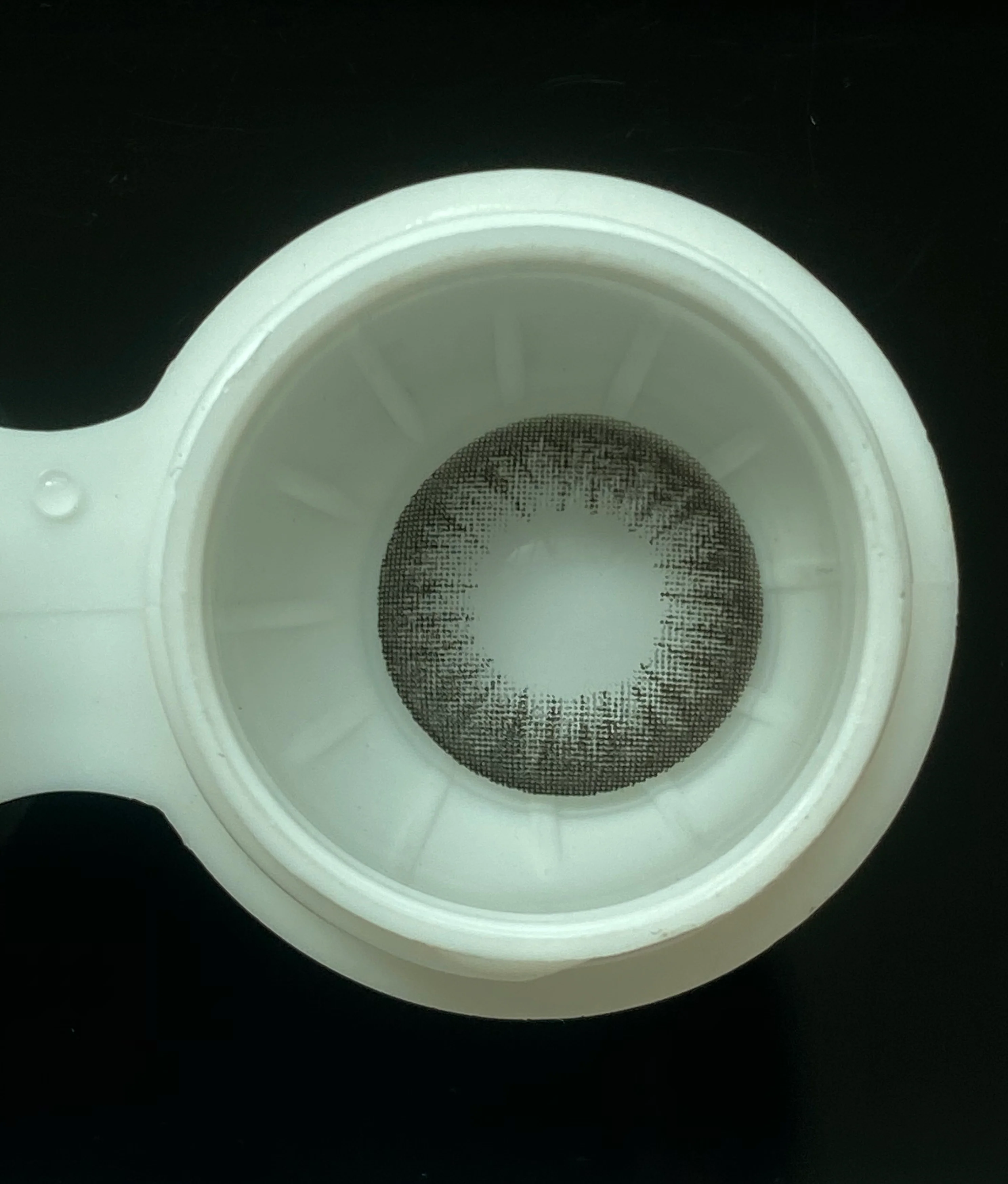 Water Drop Gray Color Contact Lenses