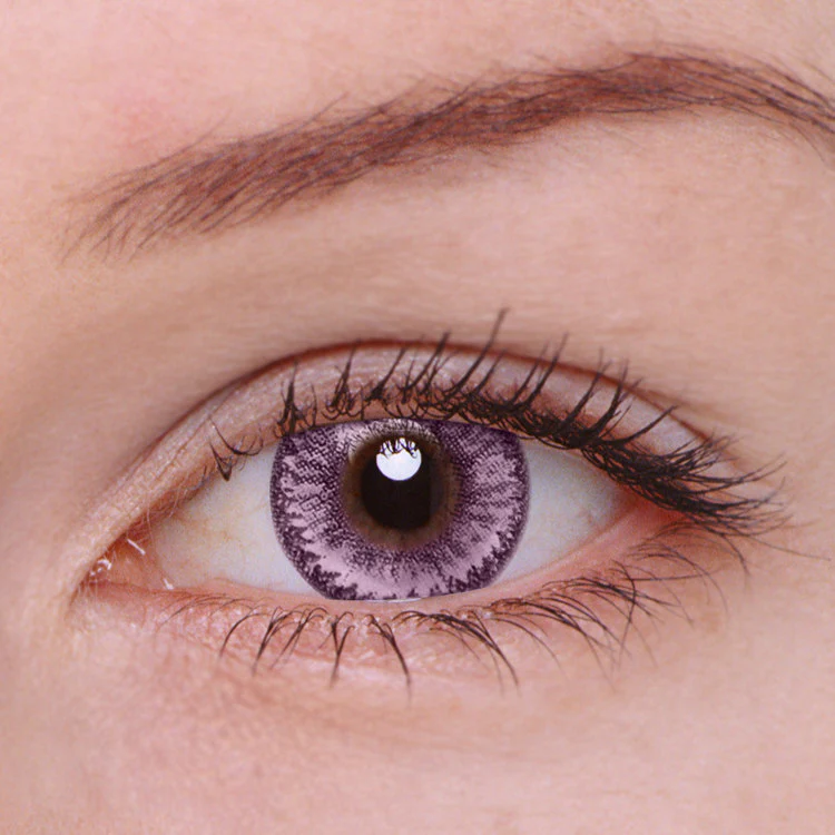 Angel Purple G204 Color Contact Lenses 【Prescription】