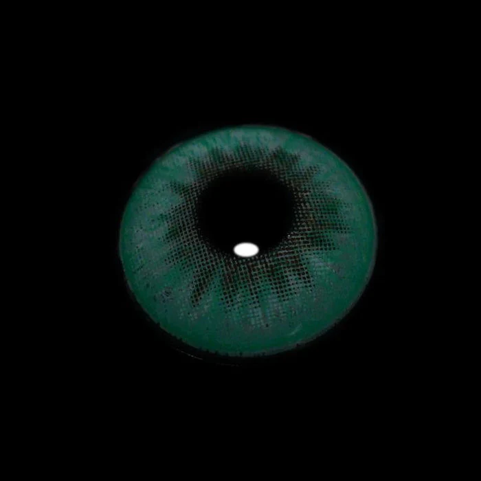 1-Day 10Pcs Glacier Green Daily Disposable 10Pcs Color Contact Lenses