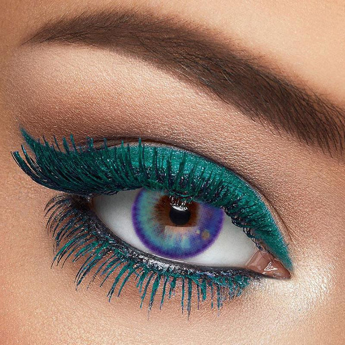 【HOT】Girl Tears Blue Color Contact Lenses