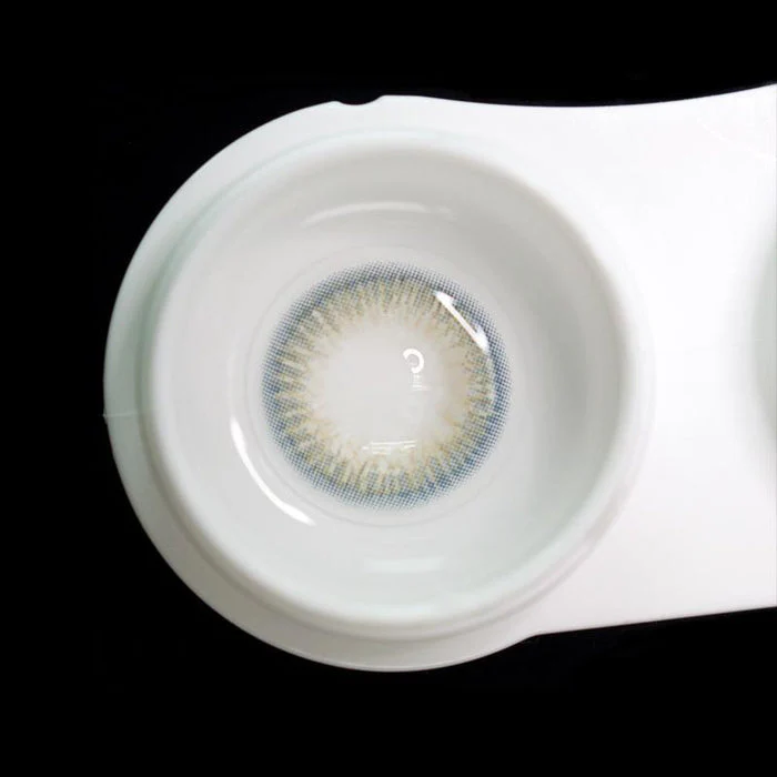 Rainbow Iris Blue Color Contact Lenses【Prescription】