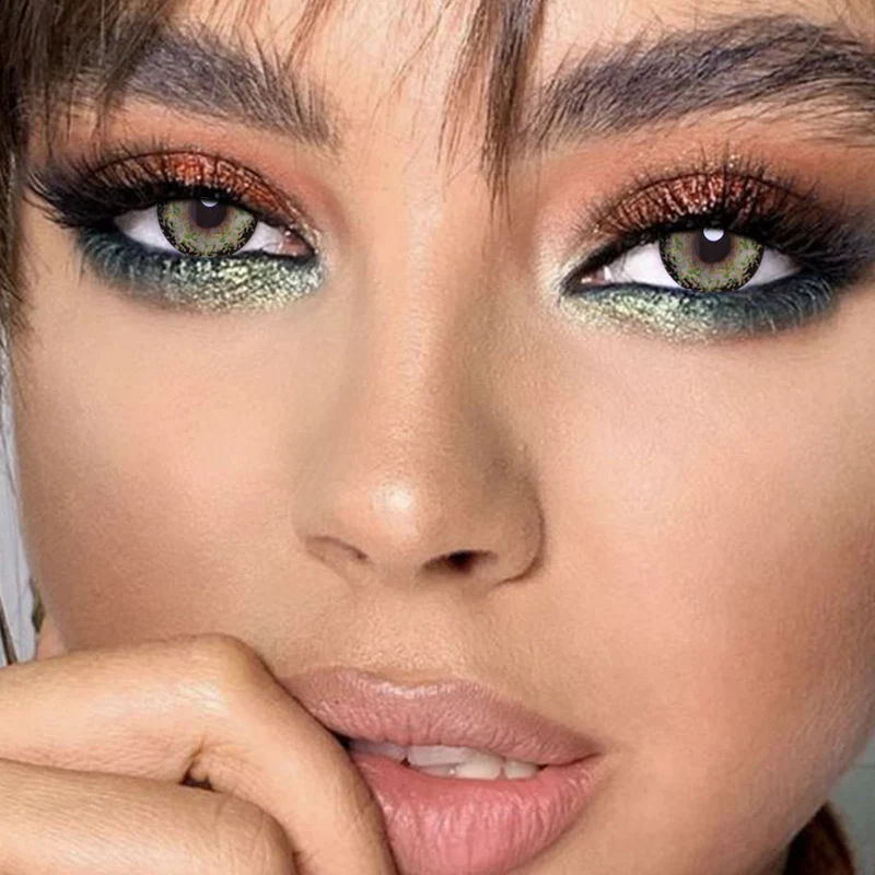 City of sky green Color Contact Lenses