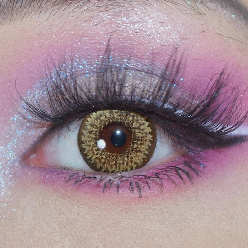 Angel Brown G201 Color Contact Lenses 【Prescription】