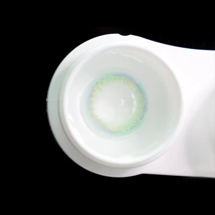 Rainbow Green Color Contact Lenses