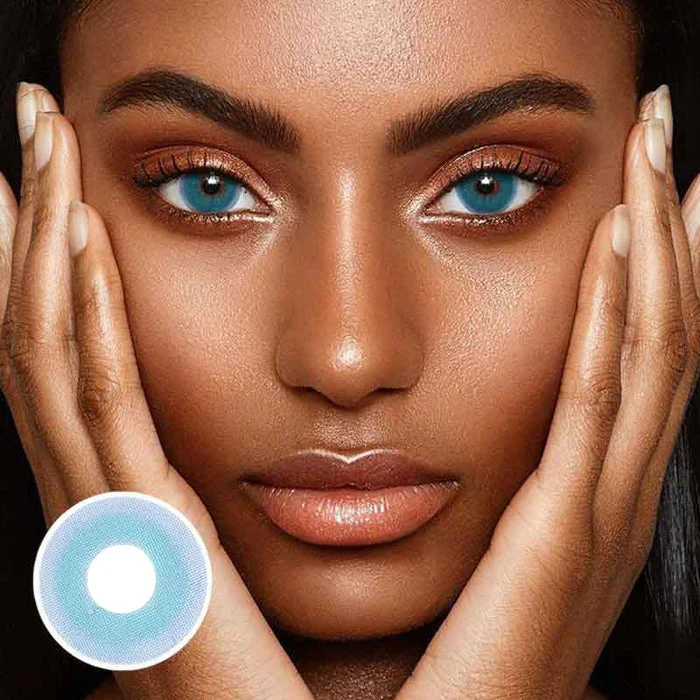 【NEW】Pixie Blue Daily Disposable 10Pcs Color Contact Lenses【Prescription】